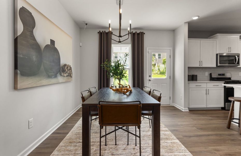 Furnished interior view inside a new home in Poets Walk, Whitsett (Image 16).