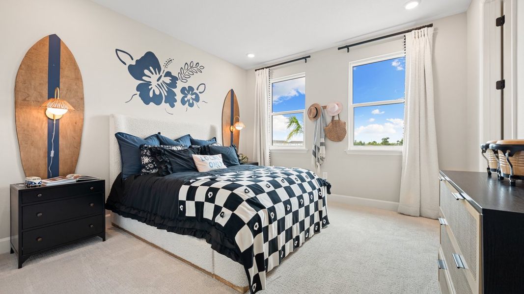 Representative furnished interior of a home built from the Nantucket by Taylor Morrison in Hammock at Two Rivers, Zephyrhills (Image 14).