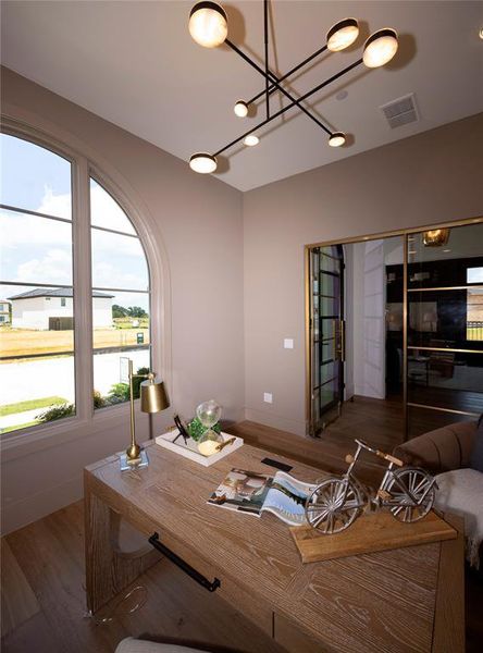 Furnished interior view inside a new home in , Southlake (Image 32). Furnished interior view inside a new home in , Southlake (Image 32).
