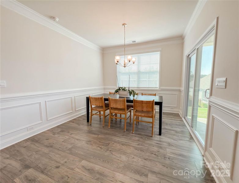 Furnished interior view inside a new home in Brookside, Troutman (Image 22).