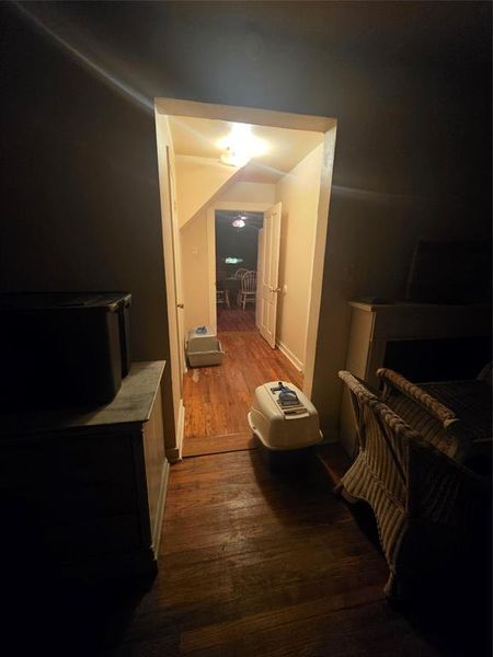 Looking out of Master Bedroom
