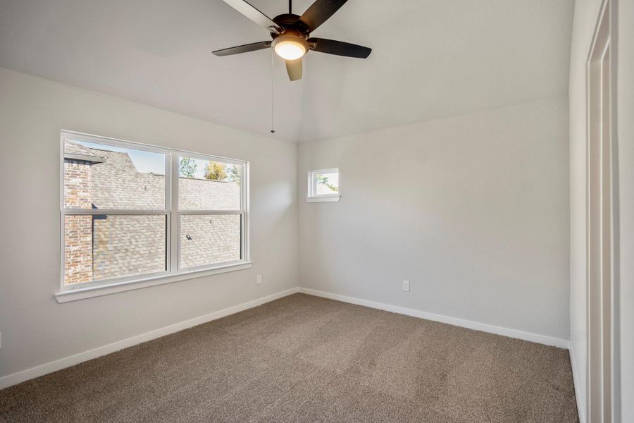 Spacious, unfurnished interior of a new home in Artavia 70′ Lots, Conroe (Image 47).