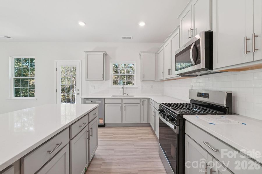 Furnished interior view inside a new home in Cline Village, Conover (Image 4).