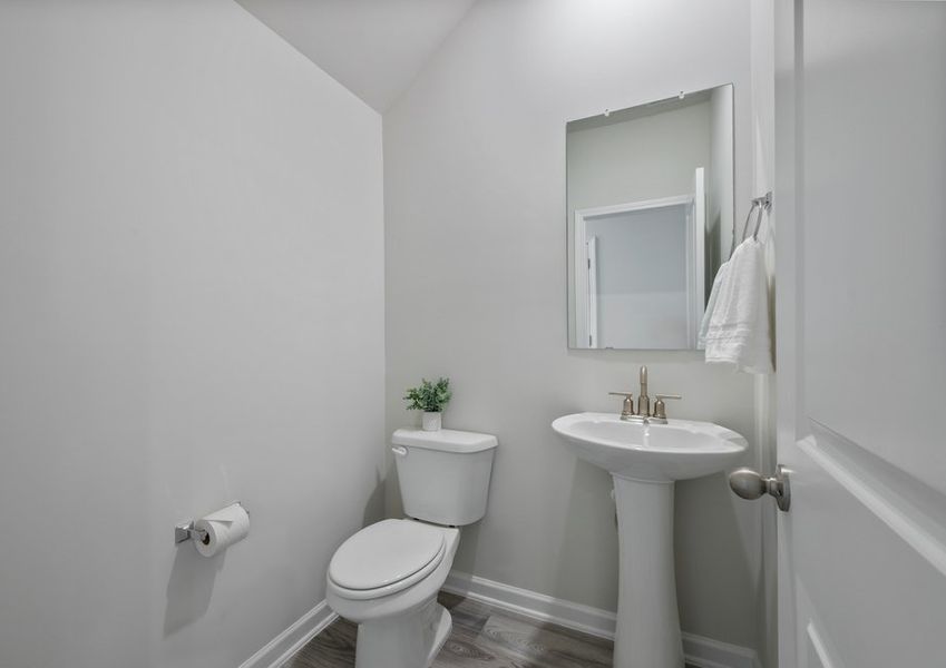 Secondary bathroom