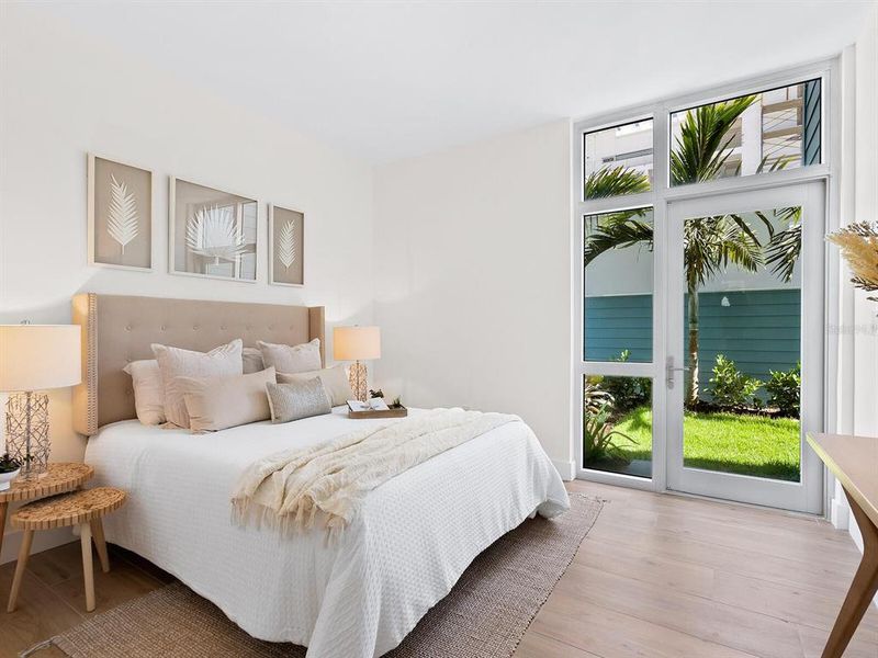 Furnished interior view inside a new home in , Sarasota (Image 39).