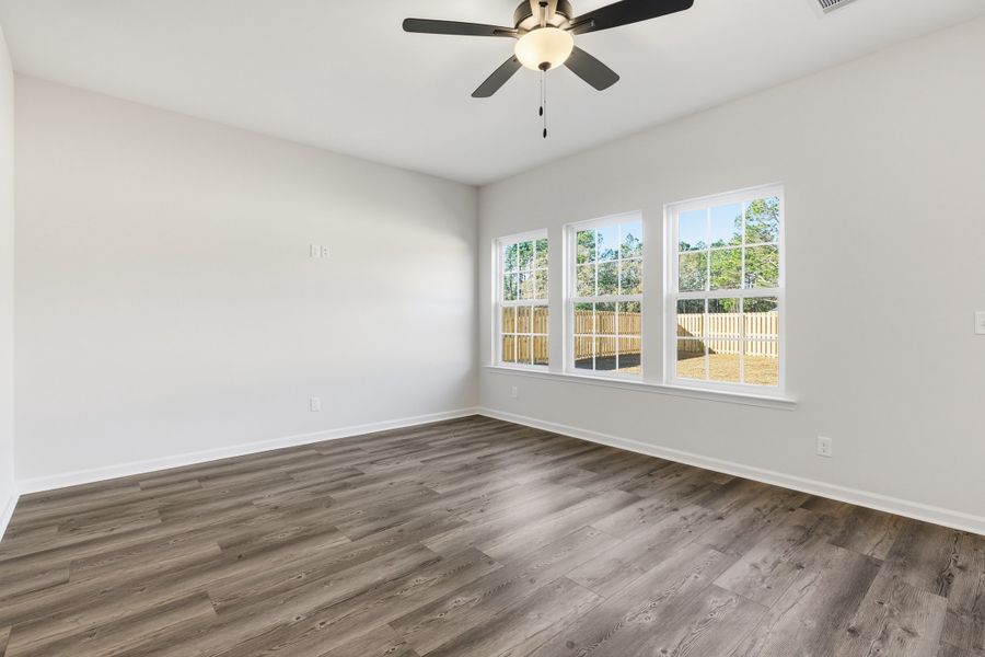 Representative unfurnished interior of a home built from the The Porter by RTS Homes in Grand Reserve, Hinesville (Image 16).