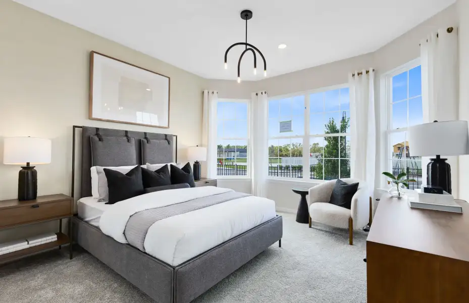 Furnished interior view inside a new home in Bridgewalk, St. Cloud (Image 5).
