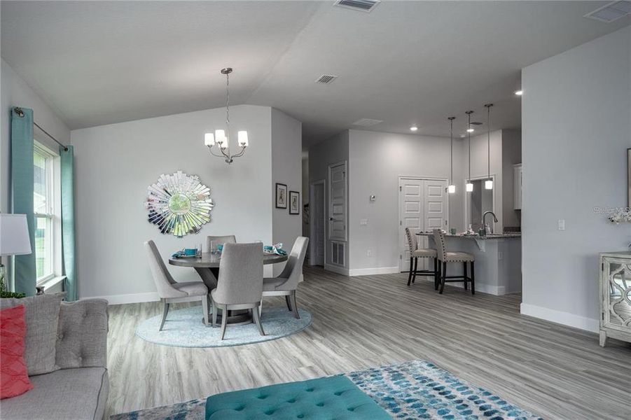 Furnished interior view inside a new home in Kirkland Farms, Alachua (Image 17).