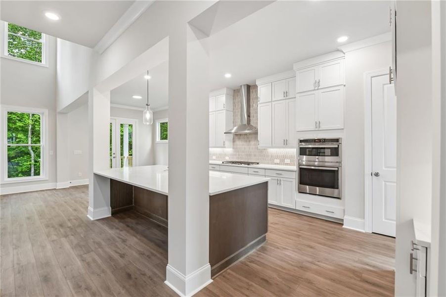 Furnished interior view inside a new home in Waterhaven, Cumming (Image 7).