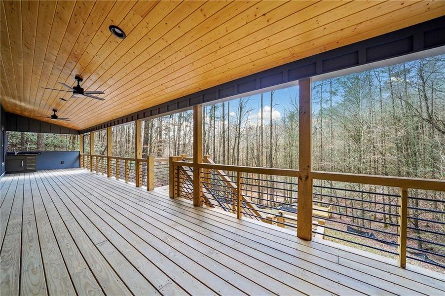 Exterior details and patio area of a home in , Ellijay (Image 21). Exterior details and patio area of a home in , Ellijay (Image 21).