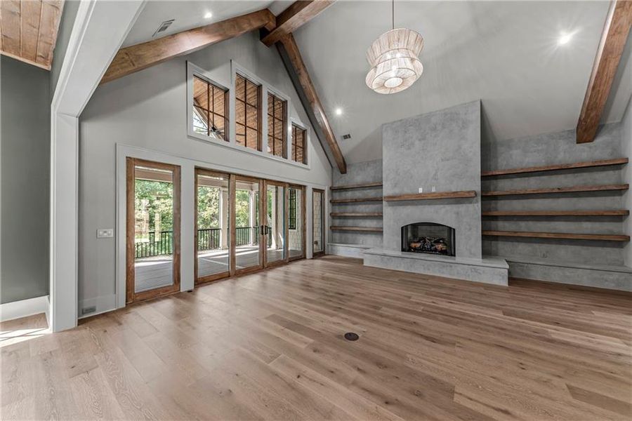 Spacious, unfurnished interior of a new home in , Greensboro (Image 52).