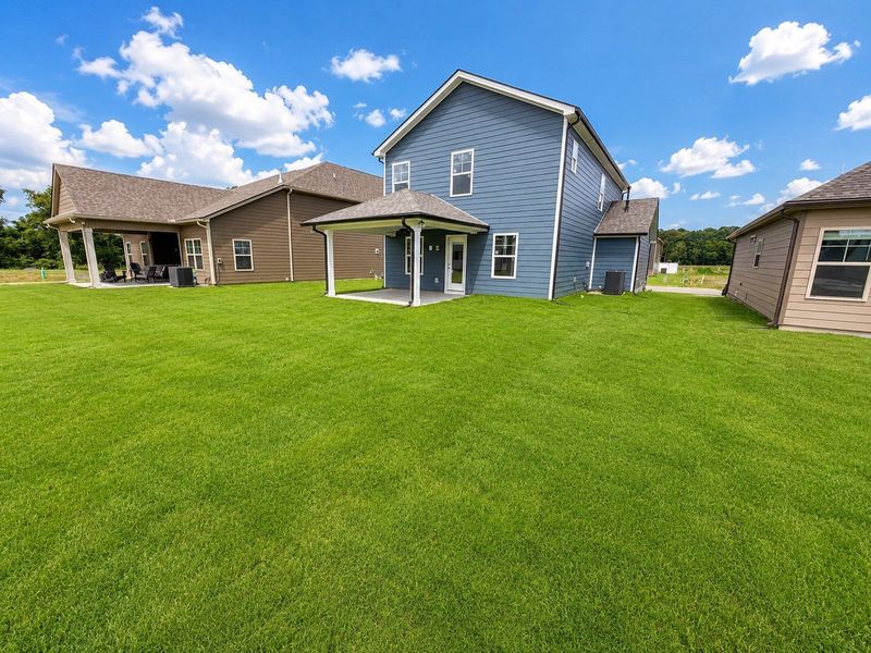 Exterior details and patio area of a home in Salem Landing, Rockvale (Image 17).