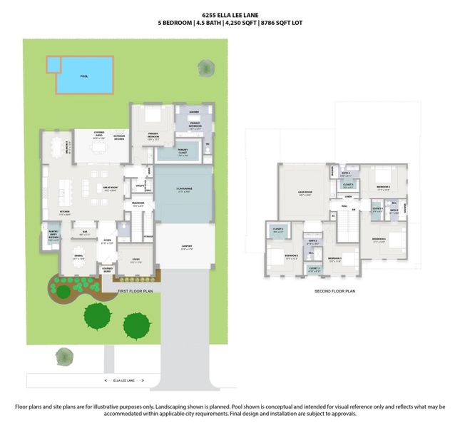 2D floor plan layout of this home in , Houston, TX (Image 3). 2D floor plan layout of this home in , Houston, TX (Image 3).