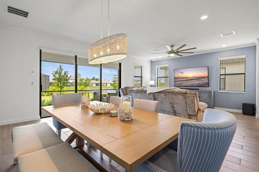 Furnished interior view inside a new home in , Bradenton (Image 19).