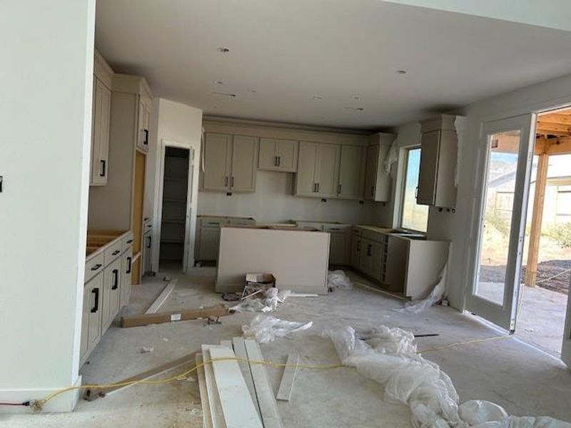 In-progress construction of a new home in Sienna 45', 50', Missouri City, TX (Image 12).