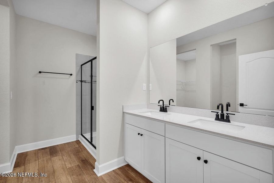 Furnished interior view inside a new home in , Jacksonville (Image 8). Furnished interior view inside a new home in , Jacksonville (Image 8).