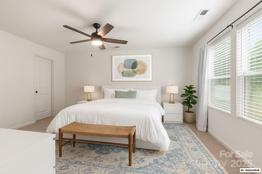 Primary Bedroom/AI Generated