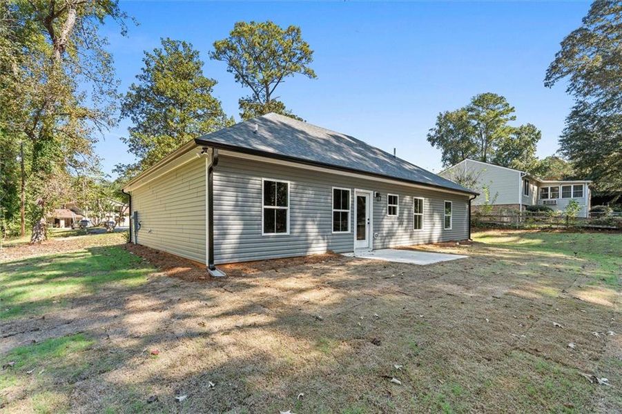 Exterior details and patio area of a home in , Carrollton (Image 26).
