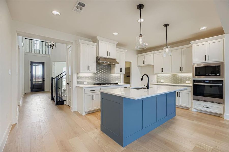 Furnished interior view inside a new home in Ten Mile Creek 55s, Celina (Image 6).