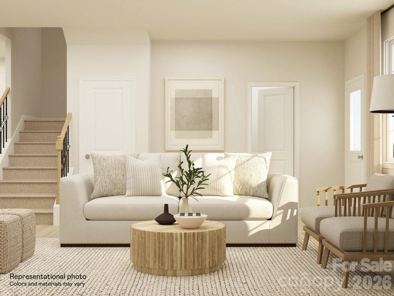 Furnished interior view inside a new home in Village of Waxhaw, Waxhaw (Image 10).