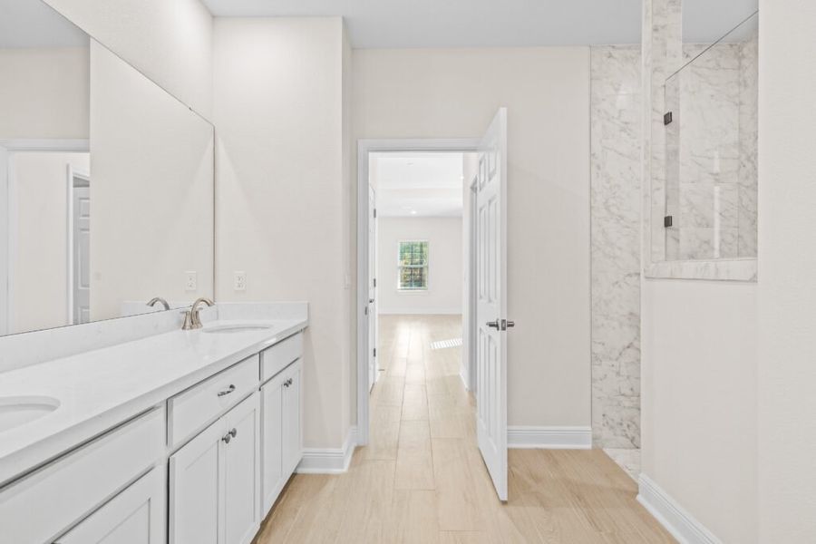 Furnished interior view inside a new home in Windswept Estates, Freeport (Image 12).