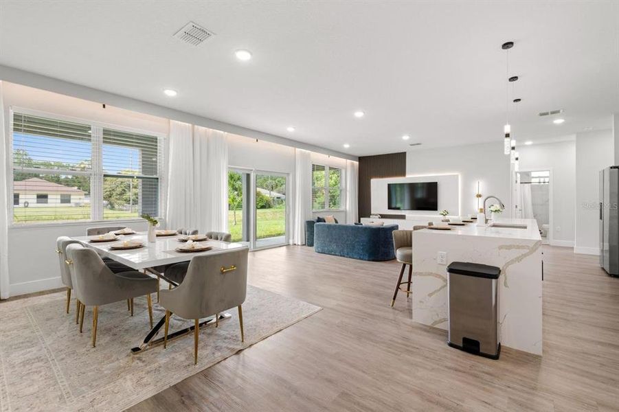 Furnished interior view inside a new home in , Palm Bay (Image 24).