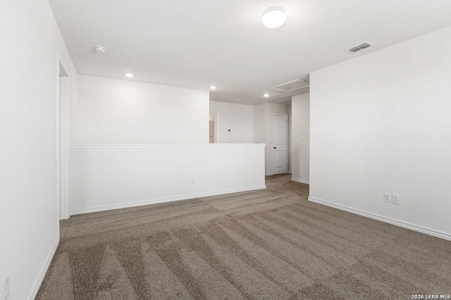 Spacious, unfurnished interior of a new home in Knox Ridge, Converse (Image 16). Spacious, unfurnished interior of a new home in Knox Ridge, Converse (Image 16).