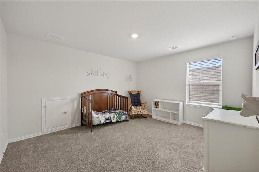 Furnished interior view inside a new home in Tesoro at Chisholm Trail Ranch, Crowley (Image 11).