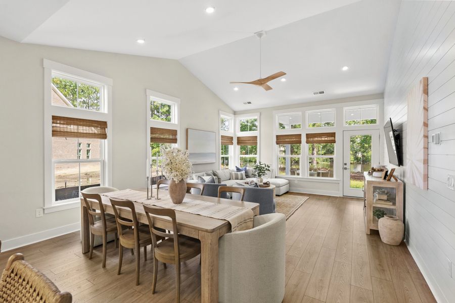 Furnished interior view inside a new home in Long Bay Golf Club, Longs (Image 6).