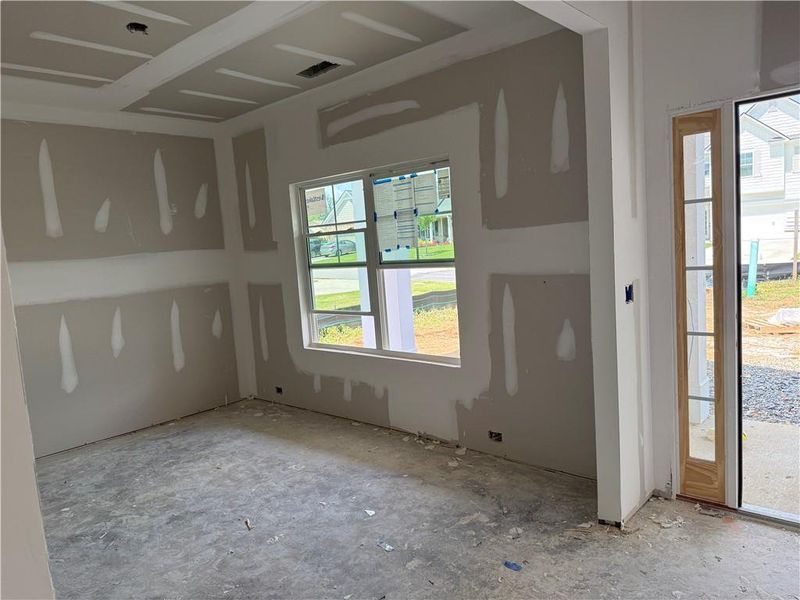 In-progress construction of a new home in Maple Village, Adairsville, GA (Image 5). In-progress construction of a new home in Maple Village, Adairsville, GA (Image 5).