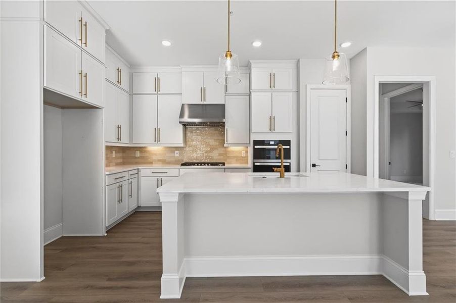 Furnished interior view inside a new home in The Reserve at Bells Ferry, Kennesaw (Image 14).