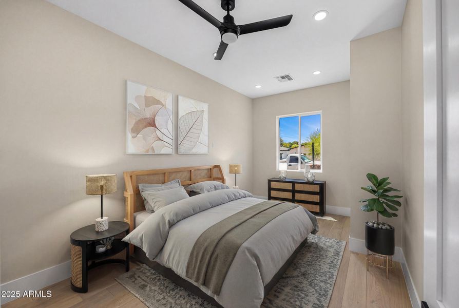 (Virtually Staged) Bedroom 3