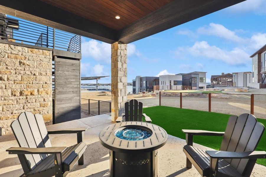 Exterior details and patio area of a home in , Graford (Image 21). Exterior details and patio area of a home in , Graford (Image 21).