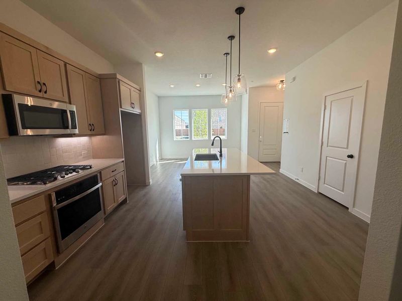 Open Kitchen-Living Room Construction Progress