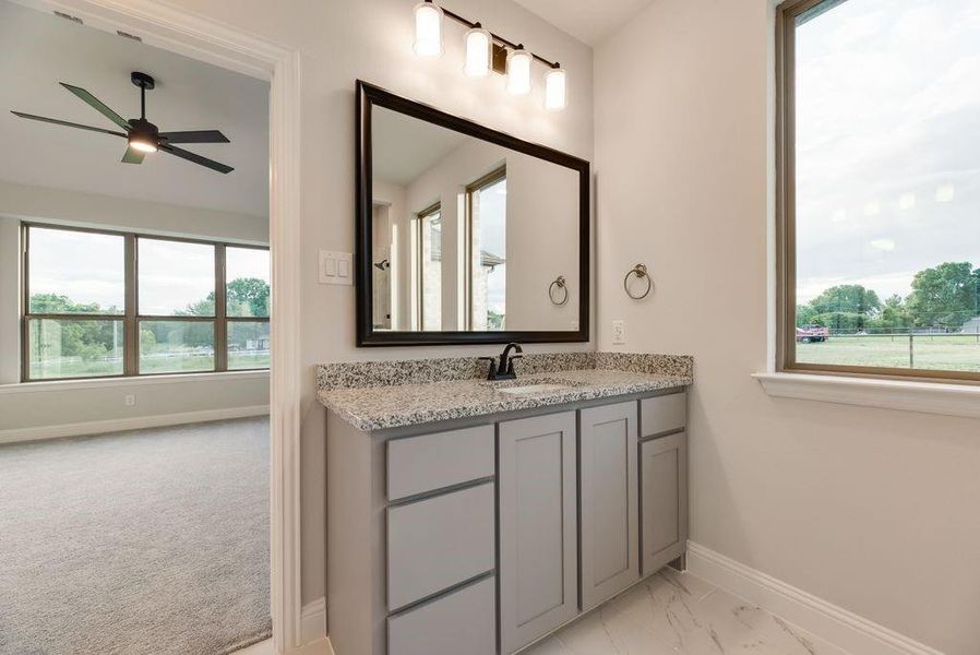 Furnished interior view inside a new home in , Lowry Crossing (Image 10).