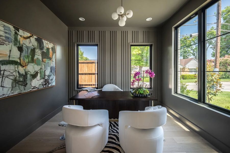 Furnished interior view inside a new home in , Dallas (Image 6).