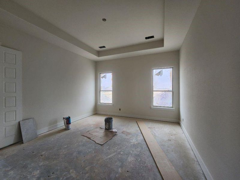 In-progress construction of a new home in Rocky Top, Krum, TX (Image 6).