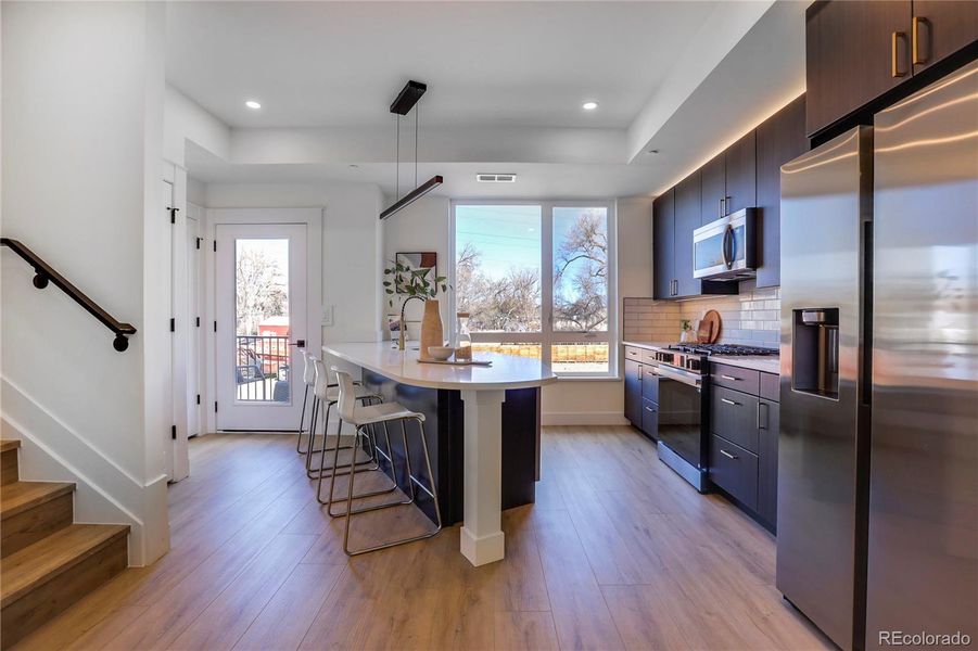 Furnished interior view inside a new home in , Arvada (Image 19).