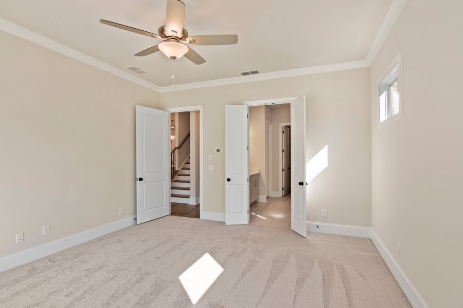 Representative unfurnished interior of a home built from the The Hillsdale by The Providence Group in Waterhaven, Cumming (Image 23).