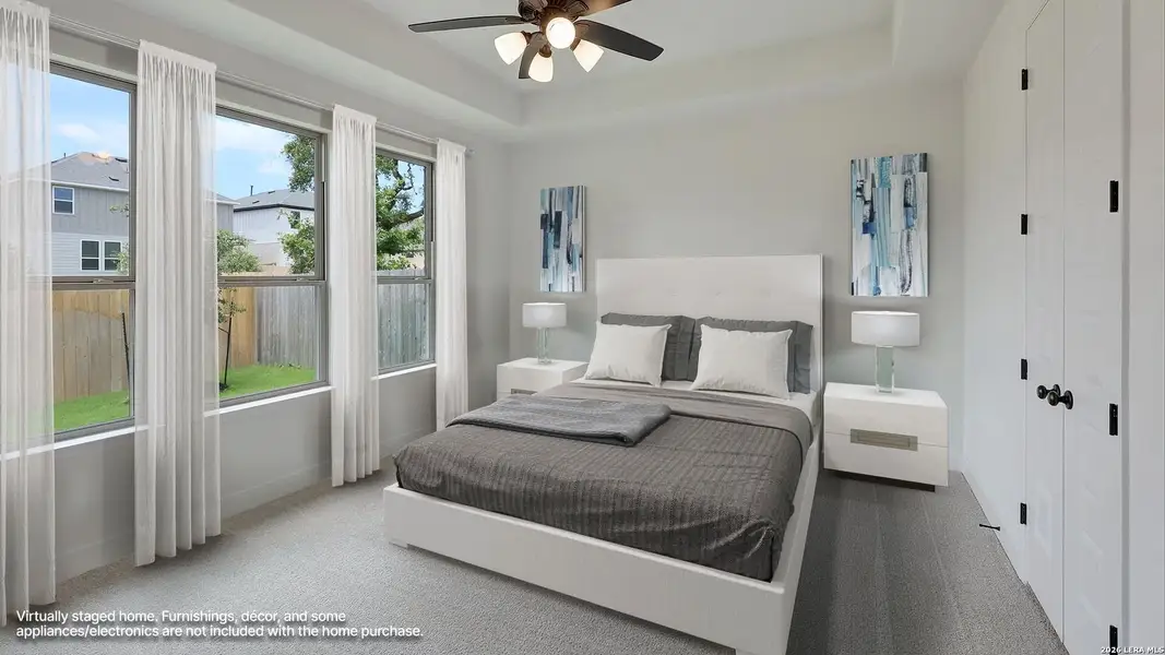 Furnished interior view inside a new home in Corley Farms, Boerne (Image 10).