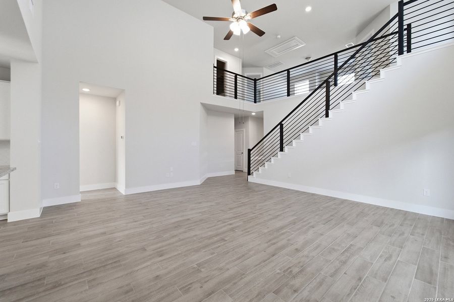 Spacious, unfurnished interior of a new home in Morgan Meadows, San Antonio (Image 28).