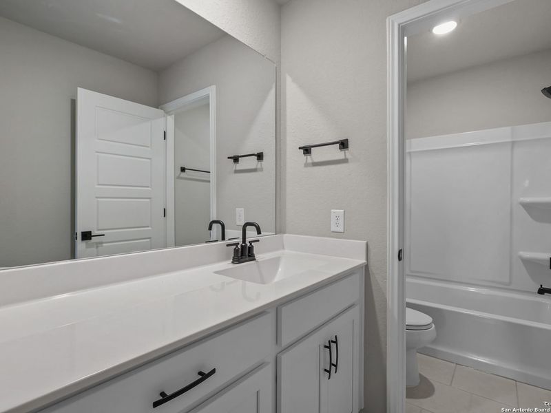 Furnished interior view inside a new home in Applewhite Meadows, San Antonio (Image 11).