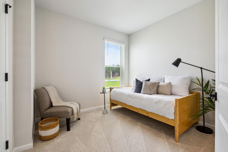 Representative furnished interior of a home built from the Juniper by Beazer Homes in The Groves of Berkeley, Moncks Corner (Image 12).