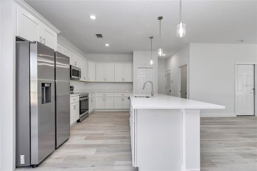Furnished interior view inside a new home in , Ocala (Image 10).