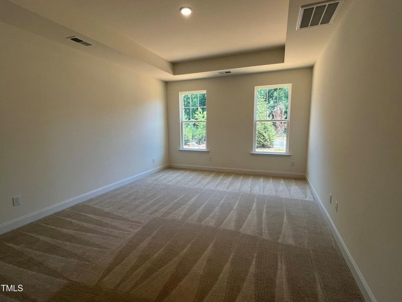 Primary Suite with Tray Ceiling