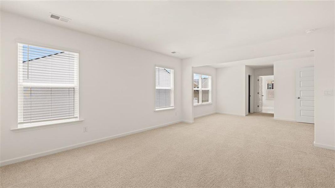 Spacious, unfurnished interior of a new home in Bridle Creek, Locust Grove (Image 26).