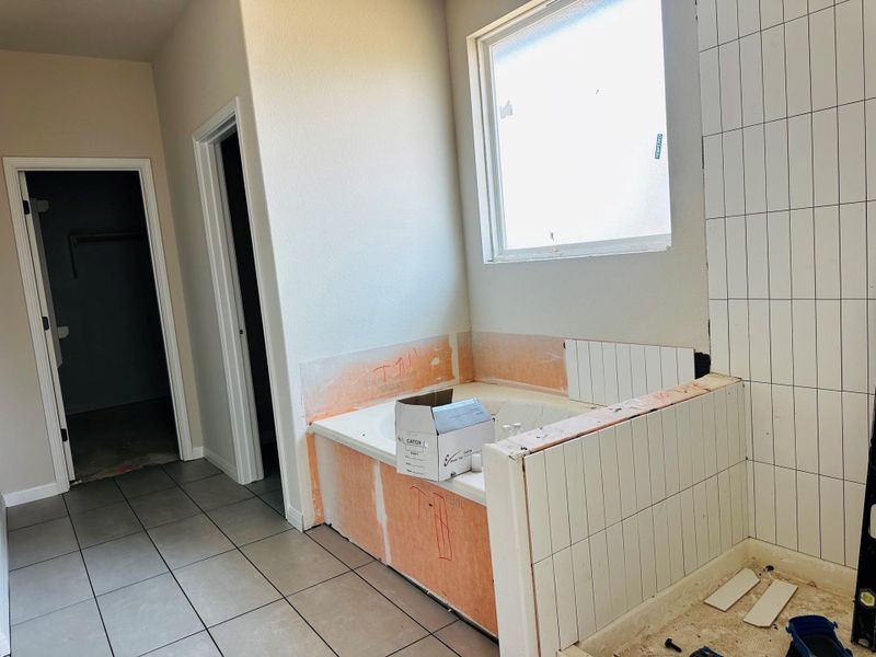 In-progress construction of a new home in Patterson Ranch, Georgetown, TX (Image 16).