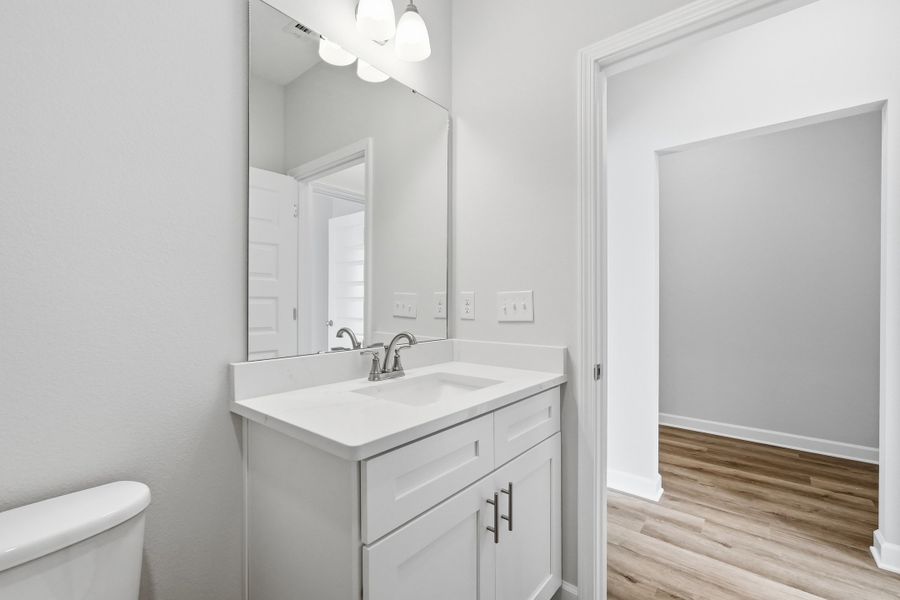 Furnished interior view inside a new home in Southern Charm, Crestview (Image 5).