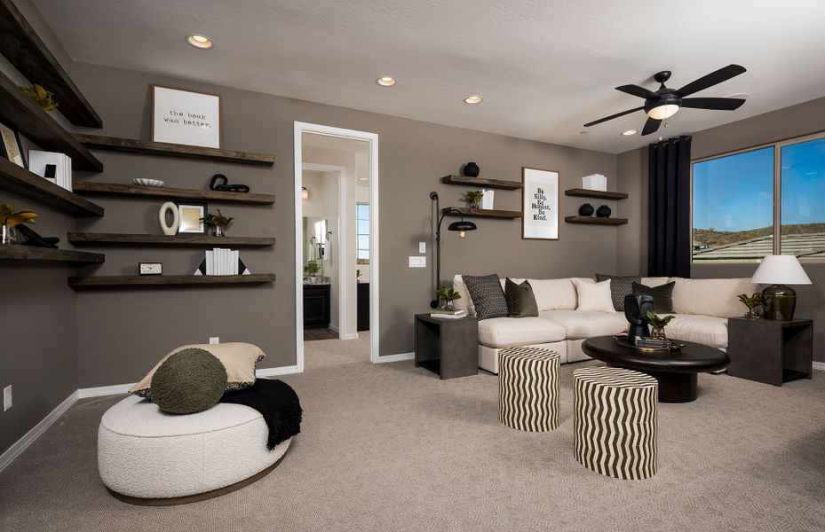 Furnished interior view inside a new home in Foothills at Northpointe, Peoria (Image 14).
