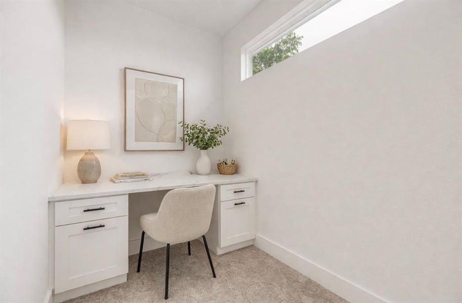 Furnished interior view inside a new home in , Irving (Image 15). Furnished interior view inside a new home in , Irving (Image 15).